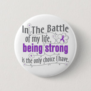 Fibromyalgia In The Battle 6 Cm Round Badge
