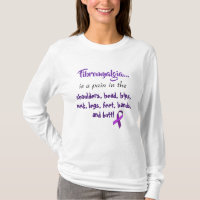 Fibromyalgia is a pain in the ... Purple Ribbon