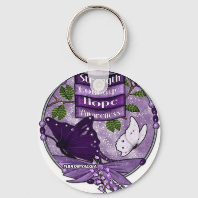 Fibromyalgia key ring (Front)