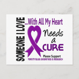 Fibromyalgia Needs A Cure 3 Postcard