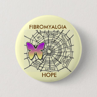 FIBROMYALGIA PIN OF HOPE - YELLOW