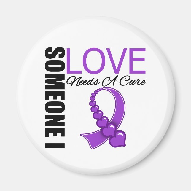 Fibromyalgia Someone I Love Needs A Cure Magnet (Front)