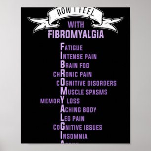 Fibromyalgia Sonie Amp Fibro Awareness This Is  Poster