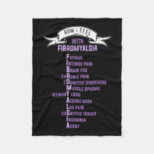 Fibromyalgia Spoonie &amp; Fibro Awareness This Is Fleece Blanket