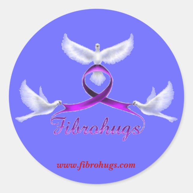 Fibromyalgia Sticker (Front)
