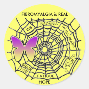 FIBROMYALGIA  STICKERS