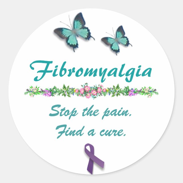 Fibromyalgia stickers (Front)