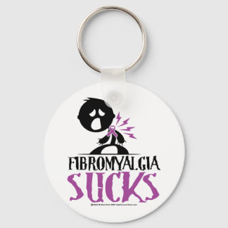 Fibromyalgia Sucks Key Ring