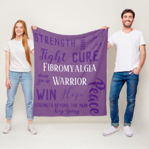Fibromyalgia Warrior blanket