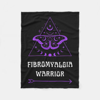 Fibromyalgia Warrior Chronic Illness Awareness Pur Fleece Blanket