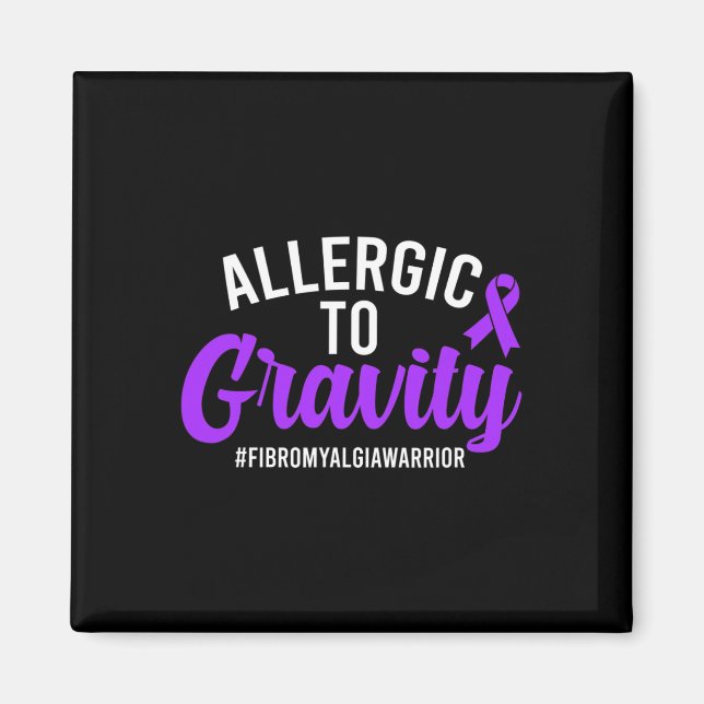 Fibromyalgia Warrior Fibromyalgia Awareness  Magnet (Front)