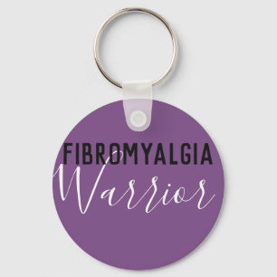 Fibromyalgia Warrior Key Ring