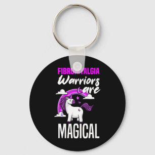 Fibromyalgia Warriors Are Magical Unicorn Fibromya Key Ring