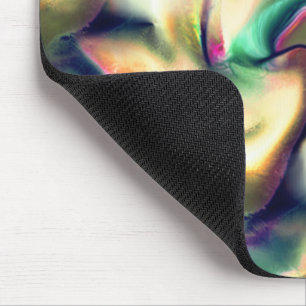 Fibrous staine of showy colours and smooth gradien mouse pad