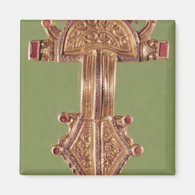 Fibula with heads of birds magnet (Front)