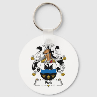 Fick Family Crest Key Ring