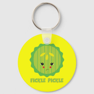 fickle pickle key ring