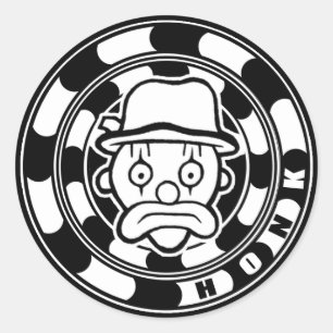 Fickles The Hobo Honk Classic Round Sticker