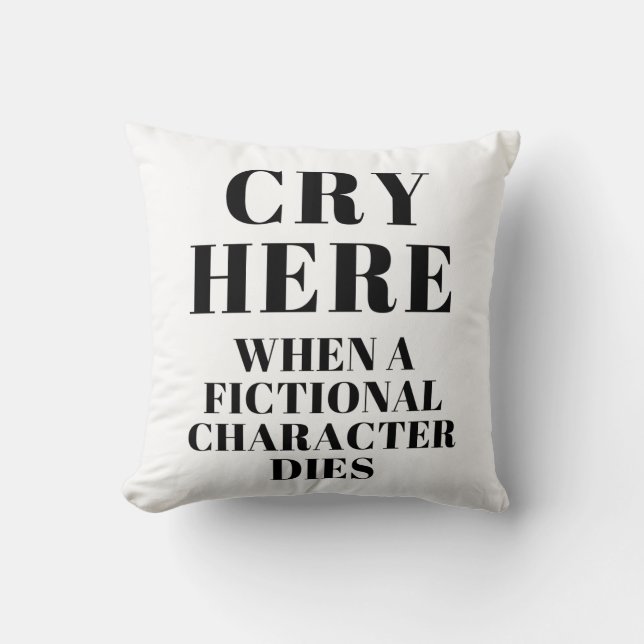 Fiction character cushion (Front)