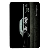 fiction dogs magnet