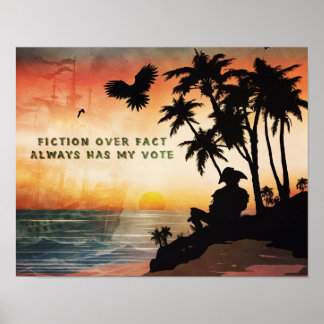 Fiction over Fact - Poster