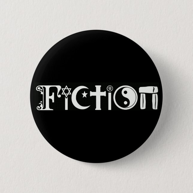 Fiction (Religion) 6 Cm Round Badge (Front)