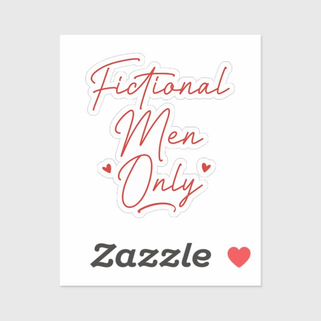 Fictional Men Only (Sheet)