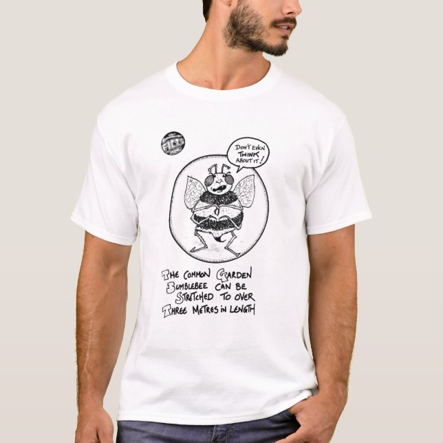 FICTS "Bee Stretching" Men's T-Shirt (Front)