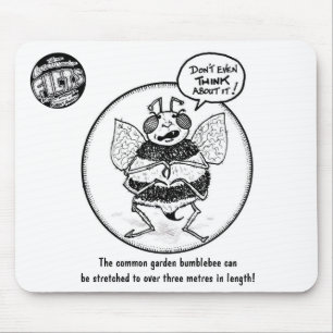 FICTS "Bee Stretching" Mousepad