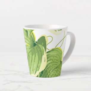 Ficus Plant 2 Latte Mug