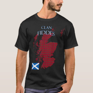 Fiddes Scottish Clan Tartan Scotland T-Shirt