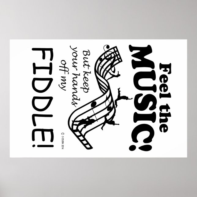 Fiddle Feel The Music Poster (Front)