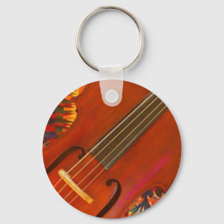 Fiddle: Metal Keychain by GRANNAGERIE™