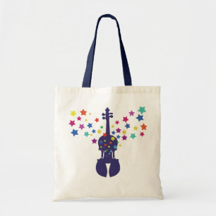 Fiddle Star Tote Bag