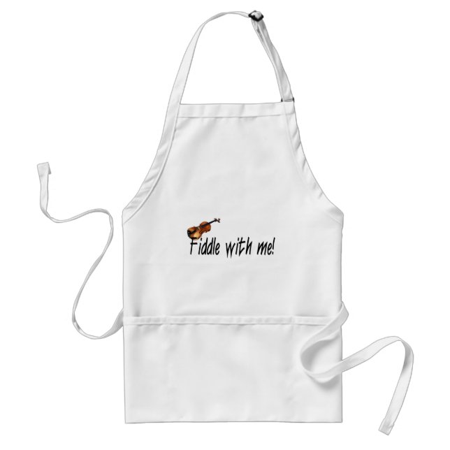 Fiddle with me! standard apron (Front)