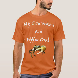 Fiddler Crab Coworker light text Classic TShirt