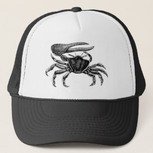 Fiddler Crab Drawing Trucker Hat