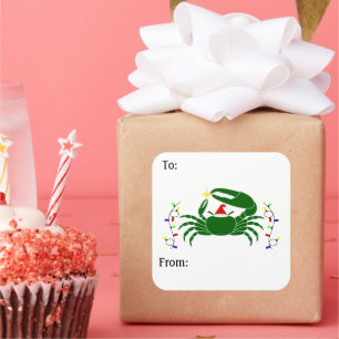 Fiddler Crab Gift Tags