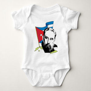 Fidel Castro Baby Bodysuit