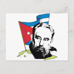 Fidel Castro Postcard