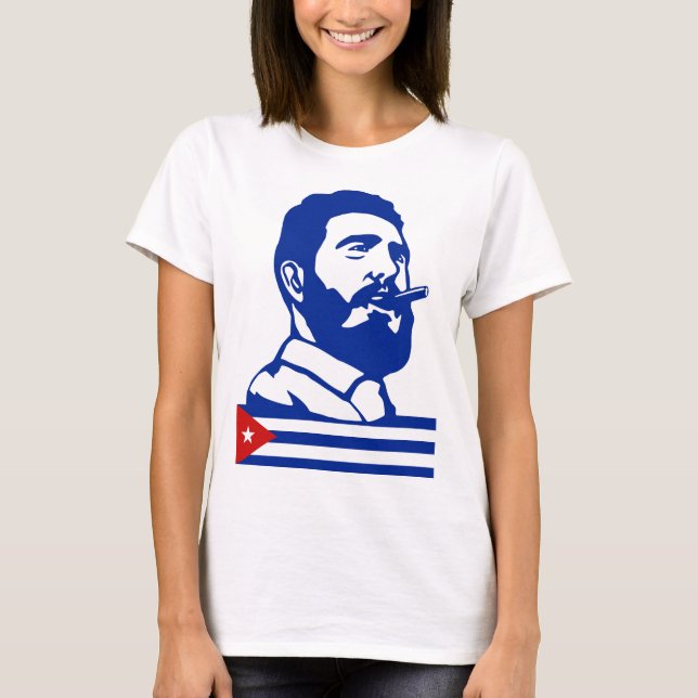 Fidel Castro, Presidente, Revolution, Cuba, Havana T-Shirt (Front)
