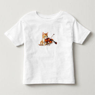 Fidel Kitty Toddler T-Shirt