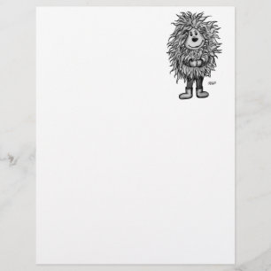 Fidel the little Forest Goblin Custom Letterhead