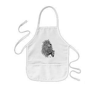 Fidel the little Forest Goblin Kids Apron