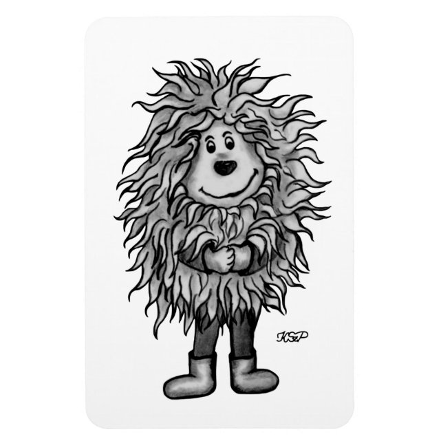 Fidel The Little Forest Goblin Magnet (Vertical)