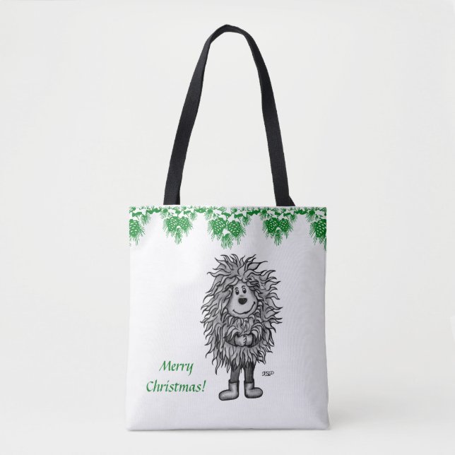 Fidel the little Forest Goblin Tote Bag (Front)