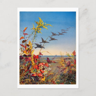 Fidelia Bridges Holiday Postcard