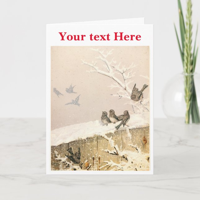 Fidelia Bridges Thank You Card (Front)