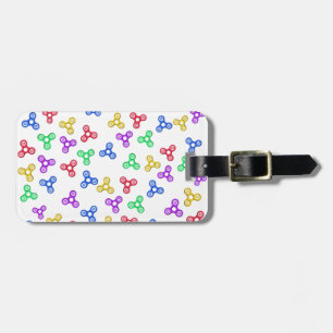 Fidget Spinners Luggage Tag