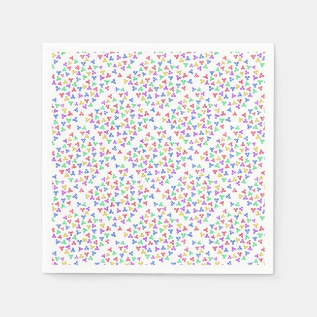 Fidget Spinners Napkin (Front)